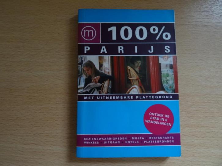100% Parijs reisgids , time to momo , gids met plattegrond, Boeken, Reisgidsen, Zo goed als nieuw, Reisgids of -boek, Europa, Overige merken