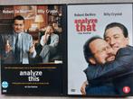 2 DVD's Analyze This (1999) & Anaylze That (2002), Vanaf 6 jaar, Ophalen, Zo goed als nieuw, Actiekomedie