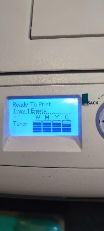 OKI Pro8432WT inclusief toners beschikbaar voor biedingen
