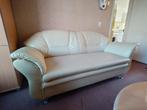 Leren Tweepersoons Bankstel, Ophalen, Gebruikt, 150 tot 200 cm, Tweepersoons