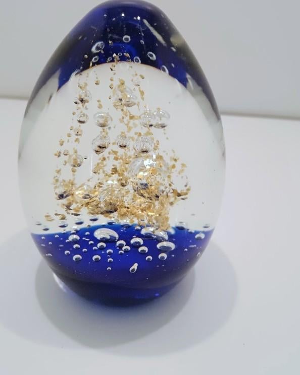 Selkirk Glass presse-papiers  paperweights Night Frost 1997, Ophalen of Verzenden