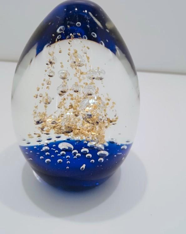 Selkirk Glass presse-papiers  paperweights Night Frost 1997, Antiek en Kunst, Kunst | Designobjecten, Ophalen of Verzenden