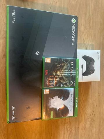 XBOX ONE X 1TB beschikbaar voor biedingen