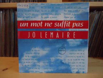 7" Single Jo Lemaire - Un Mot Ne Suffit Pas + Instrumental beschikbaar voor biedingen