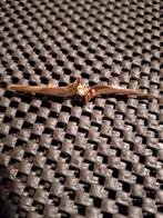 Broche  met saffier, Sieraden, Tassen en Uiterlijk, Broches, Ophalen of Verzenden, Zo goed als nieuw, Blauw, Overige materialen