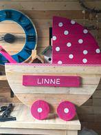 Geboortebord met grais naambordje met naam., Ophalen, Nieuw, Geboortebord