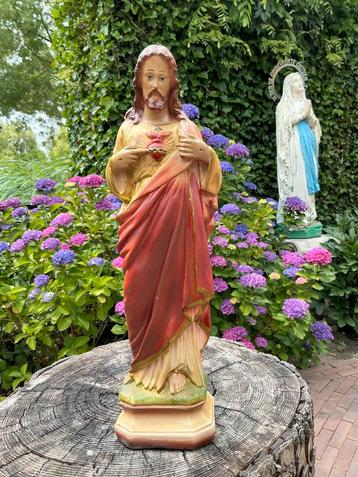 Heiligenbeeld ❤️ Jezus heilig hart beschikbaar voor biedingen