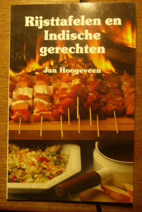 Rijsttafelen en Indische gerechten Jan Hoogeveen, Boeken, Kookboeken, Zo goed als nieuw, Voorgerechten en Soepen, Hoofdgerechten