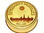 Art Deco Cacao Bensdorp Chocolade Pastilles Bussum Blik, Verzamelen, Blikken, Ophalen of Verzenden, Gebruikt, Overige, Overige merken
