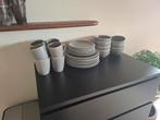Grijs Oslo Servies!, Huis en Inrichting, Keuken | Servies, Ophalen, Zo goed als nieuw, Effen, Aardewerk