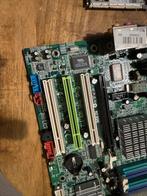 MSI MS7091 Socket 775 Moederbord + Pentium 4 + I/O Shield, Computers en Software, Vintage Computers, Ophalen of Verzenden