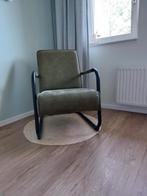 Eleonora Fauteuil Pien - Cherokee Green, Huis en Inrichting, Fauteuils, Ophalen, 75 tot 100 cm, Zo goed als nieuw, Metaal