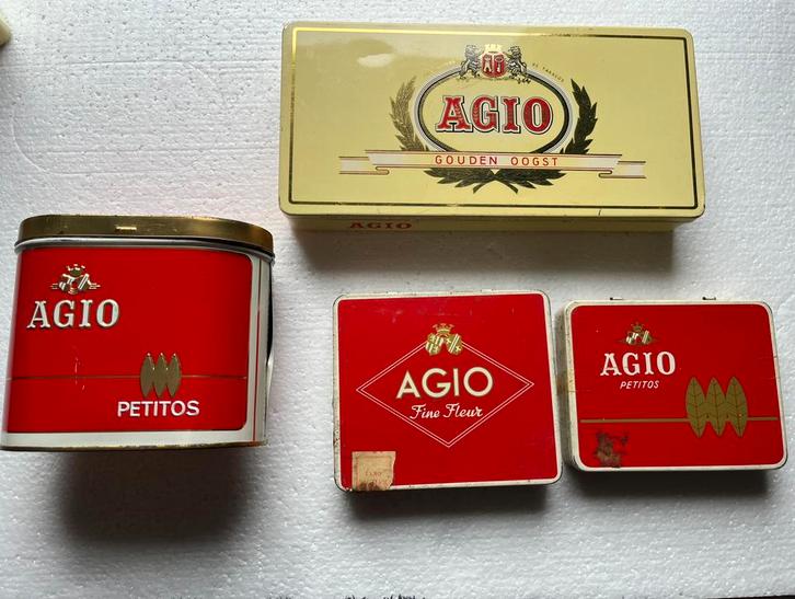 Zeldzame blikken Agio sigarenblikken wintermans & zonen, Verzamelen, Blikken, Zo goed als nieuw, Overige, Ophalen of Verzenden