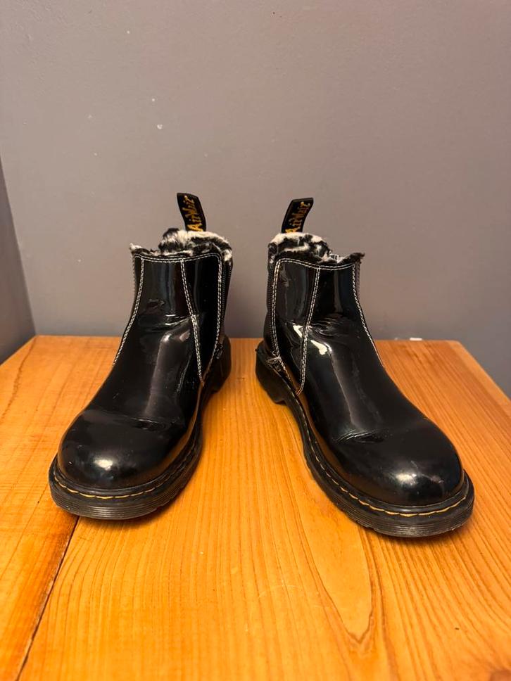 Dr Martens maat 37 met zebra print, Kleding | Dames, Schoenen, Zo goed als nieuw, Lage of Enkellaarzen, Zwart, Ophalen of Verzenden