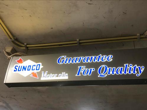 Sunoco motor olie lichtbak, Verzamelen, Automerken, Motoren en Formule 1, Zo goed als nieuw, Ophalen of Verzenden