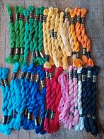 Verzameling DMC Coton Perle garen, Hobby en Vrije tijd, Borduren en Borduurmachines, Ophalen of Verzenden, Borduurgaren of Zijde
