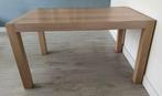 Eikenhouten eettafel, Ophalen, Gebruikt, 100 tot 150 cm, 50 tot 100 cm