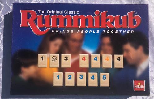 The Original Rummikub GROTE editie COMPLEET, Hobby en Vrije tijd, Gezelschapsspellen | Bordspellen, Zo goed als nieuw, Een of twee spelers