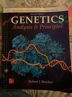 Genetics Analysis and Principles Robert J. Brooker, Boeken, Gelezen, Robert J. Brooker, Ophalen of Verzenden, WO