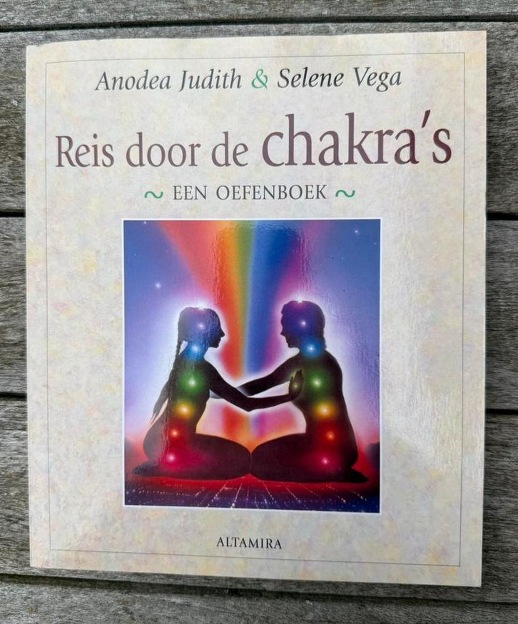 Anodea Judith - Reis door de chakra's, Boeken, Esoterie en Spiritualiteit, Zo goed als nieuw, Instructieboek, Meditatie of Yoga