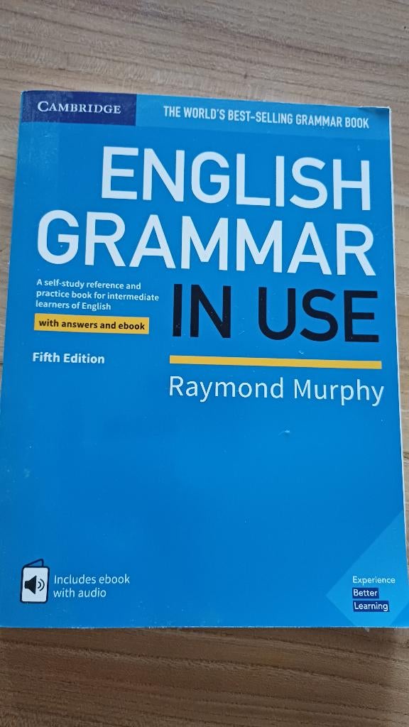 English Grammar in use. Fifth edition. Raymond Murphy, Boeken, Studieboeken en Cursussen, Ophalen of Verzenden, Alpha, Zo goed als nieuw