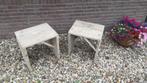 krukjes kruk bijzettafel van echt gebruikt steigerhout, Ophalen, Nieuw, Hout
