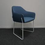 Sancal Nido Design Stoelen | Blauw / Wit | Vergaderstoelen, Gebruikt, Blauw, Ophalen of Verzenden, Metaal