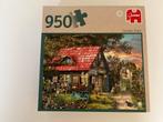 Jumbo puzzel 950 stukjes - Tuinhuis, Ophalen of Verzenden, Zo goed als nieuw