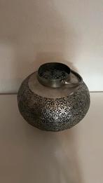 Zilveren Woondecoratie Kandelaar hanger, Huis en Inrichting, Ophalen, Zo goed als nieuw, Metaal, Grijs