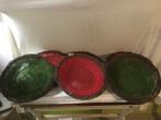 7 sisal schalen samen €1,50, Huis en Inrichting, Ophalen of Verzenden, Zo goed als nieuw, Rond
