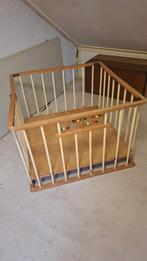 Houten box met spijlen, Ophalen, Gebruikt, Vierkant