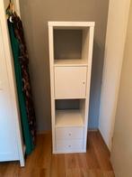 Compacte, witte opbergkast in goede staat, Huis en Inrichting, Ophalen, Overige materialen, Minder dan 50 cm, 100 tot 150 cm