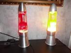1 Lavalamp Geel    45 cm, Ophalen of Verzenden, Huis en Inrichting