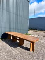Vintage eettafel eiken uitschuifbaar, Ophalen, Gebruikt, 50 tot 100 cm, X