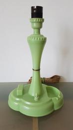 Bakelieten Tafellamp met Asbak & Luciferhouder, Kunststof, Gebruikt, Ophalen of Verzenden, Minder dan 50 cm