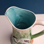 Art Deco Barbotine Aardewerk Waterkan Ooievaar, Ophalen of Verzenden