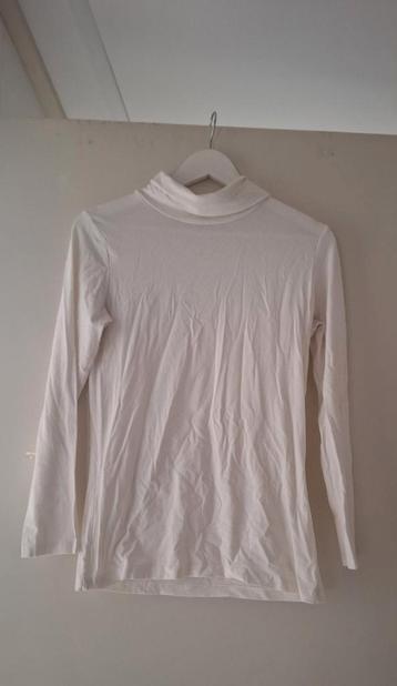 Ecru shirt met lange mouw en col maat 42 beschikbaar voor biedingen