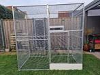 Voliere, Dieren en Toebehoren, Vogels | Hokken en Kooien, Ophalen, Gebruikt, Aluminium, Volière