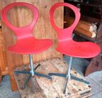 Twee vintage design stoelen Plywood Benze, jaren 60-70., Ophalen, Zo goed als nieuw, Twee