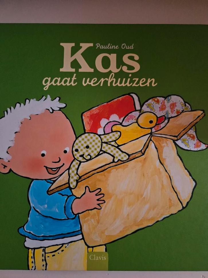 Kas gaat verhuizen - Pauline Oud, Boeken, Kinderboeken | Baby's en Peuters, Zo goed als nieuw, 2 tot 3 jaar, Ophalen