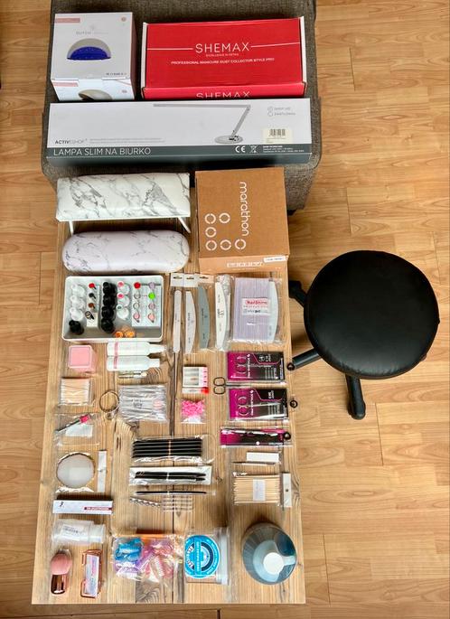Complete set voor nagelstyliste, Sieraden, Tassen en Uiterlijk, Uiterlijk | Cosmetica en Make-up, Nieuw, Handen en Nagels, Ophalen of Verzenden