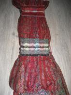 Mooie exclusieve donkerrode, wijnrode sjaal lengte180 cm, Kleding | Dames, Ophalen of Verzenden, Sjaal