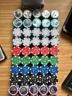 Poker Set Compleet, Hobby en Vrije tijd, Gezelschapsspellen | Bordspellen, Drie of vier spelers, Ophalen, Zo goed als nieuw