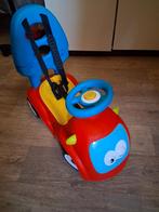 4 in 1 loopauto Smoby, Ophalen, Zo goed als nieuw, Auto, Met wieltjes