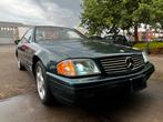 Green Metallic Benz SL500 5.0 ‘97 Cabriolet Xen Hardtop R129, Automaat, Achterwielaandrijving, Cabriolet, 350 pk