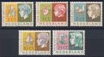 Nederland NVPH nr 612/6 ongebruikt Kinderpostzegels 1953, Postzegels en Munten, Postzegels | Nederland, Verzenden, Na 1940, Postfris