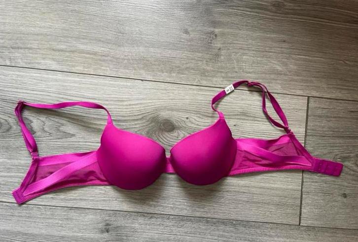 Calvin Klein BH – maat 32B – fuchsia (ZGAN), Kleding | Dames, Ondergoed en Lingerie, BH, Roze, Ophalen of Verzenden