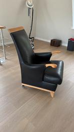 Giorgetti design fauteuil, Huis en Inrichting, Ophalen, Zo goed als nieuw, 75 tot 100 cm, Leer