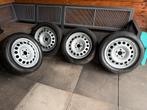 Stalen velgen met winterbanden 17 inch V-klasse, Auto-onderdelen, Ophalen, Banden en Velgen, 17 inch, Bestelwagen