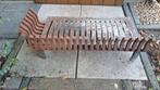 Openhaardrooster gietijzer afm 30x60x10(23 incl. tanden) cm, Ophalen, Gebruikt